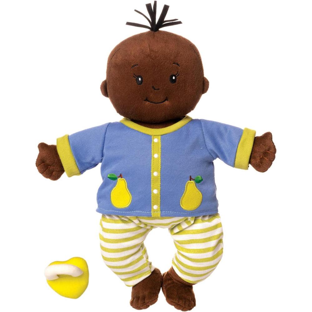 imageManhattan Toy Baby Stella Brown Doll 15quot Soft First Baby Doll