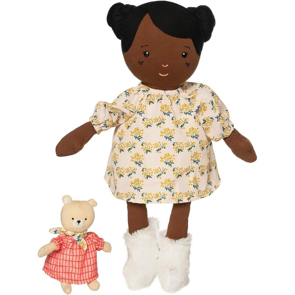 imageManhattan Toy Playdate Friends Alex Machine Washable and Dryer Safe 14 Inch Doll with Mini Bear Stuffed AnimalHarper