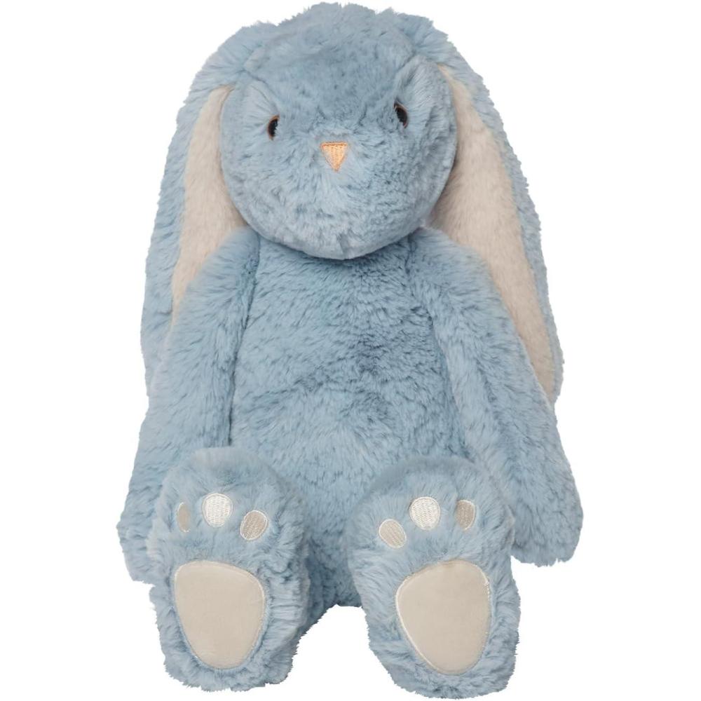 imageManhattan Toy River The Blue ampamp Light Apricot Snuggle Bunnies 12quot Stuffed Animal with Embroidered Accents