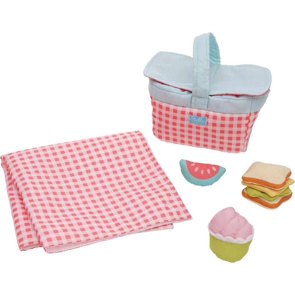 imageManhattan Toy Stella Collection Picnic 5 Piece Baby Doll Picnic Playset for 12quot and 15quot Stella Dolls