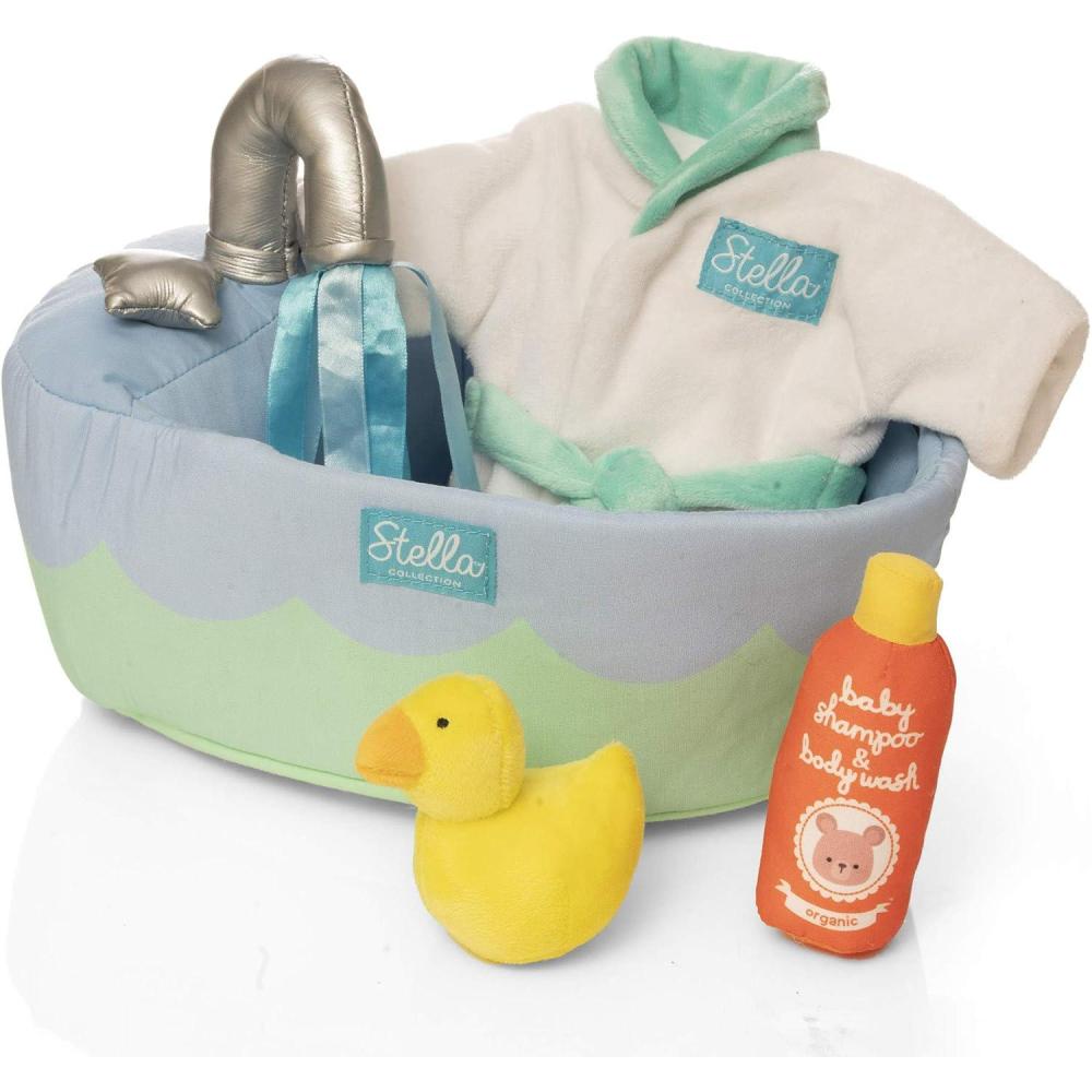 imageManhattan Toy Stella Collection Soft Bath Playset with Accessories for 12quot and 15quot Soft Dolls