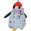 Manhattan Toy Any Year Hanging Christmas Polly Penguin Plush Advent Countdown Calendar and Holiday Decor for 3+ Years and Up