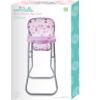 Manhattan Toy Baby Stella Blissful Blooms High Chair First Baby Doll Play Set for 12″ and 15″ Soft Dolls