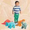 Manhattan Toy Crabby Abby Velveteen Sea Life Toy Crab Stuffed Animal, 12″(Stomper)