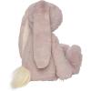 Manhattan Toy Ivy The Mauve & Light Beige Snuggle Bunnies 12″ Stuffed Animal with Embroidered Accents