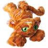 Manhattan Toy Lanky Cats Ziggy Black Cat Stuffed Animal 14 inch(Golden Ginger)