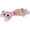 Manhattan Toy Lanky Cats Ziggy Black Cat Stuffed Animal 14 inch(Pink Mochi)