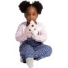 Manhattan Toy Lanky Cats Ziggy Black Cat Stuffed Animal 14 inch(Pink Mochi)