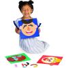 Manhattan Toy Making Faces 34-Piece Bilingual Emotion Toy for Kids 3 Years and Up for English and French Learning(Making Faces Magnetic Set)