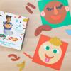 Manhattan Toy Making Faces 34-Piece Bilingual Emotion Toy for Kids 3 Years and Up for English and French Learning(Making Faces Magnetic Set)
