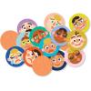 Manhattan Toy Making Faces 34-Piece Bilingual Emotion Toy for Kids 3 Years and Up for English and French Learning(Making Faces Matching Game)