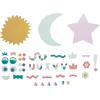 Manhattan Toy Making Faces 34-Piece Bilingual Emotion Toy for Kids 3 Years and Up for English and French Learning(On-The-Go Making Faces Set)