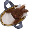Manhattan Toy Moppettes Beau Bunny Stuffed Animal Nurturing Playset with Bunny Plush Toy, Fabric Bassinet, Blanket & Pillow(Beau Bunny)