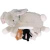 Manhattan Toy Nursing Nissa Nurturing Hedgehog Stuffed Animal with Plush Baby Hoglets(Nola Rabbit)