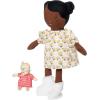 Manhattan Toy Playdate Friends Alex Machine Washable and Dryer Safe 14 Inch Doll with Mini Bear Stuffed Animal(Harper)