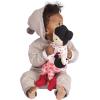 Manhattan Toy Playdate Friends Alex Machine Washable and Dryer Safe 14 Inch Doll with Mini Bear Stuffed Animal(Nico)