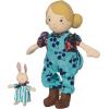 Manhattan Toy Playdate Friends Alex Machine Washable and Dryer Safe 14 Inch Doll with Mini Bear Stuffed Animal(Ollie)
