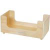 Manhattan Toy Sleep Tight Wooden Play Sleigh Bed with Pillow and Blanket for Dolls and Stuffed Animals(Sleep Tight)