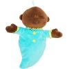 Manhattan Toy Snuggle Pod Snuggle Bug First Baby Doll with Cozy Sleep Sack for Ages 6 Months and Up(Sweet Pea Brown)