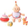 Manhattan Toy Stella Collection Birthday Party 6 Piece Baby Doll Birthday Party Playset for 12″ and 15″ Stella Dolls