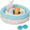 Manhattan Toy Stella Collection Pool Party 4 Piece Baby Doll Pool Playset for 12″ and 15″ Stella Dolls