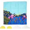 Manhattan Toy Sunny Day 11-Piece Decorative Soft Quilted Jumbo Floor or Table Tic Tac Toe Game for Kids