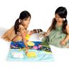Manhattan Toy Sunny Day 11-Piece Decorative Soft Quilted Jumbo Floor or Table Tic Tac Toe Game for Kids
