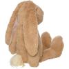 Manhattan Toy Willow The Coffee & Beige Snuggle Bunnies 12″ Stuffed Animal with Embroidered Accents(Modern)