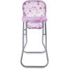 Manhattan Toy Baby Stella Blissful Blooms High Chair First Baby Doll Play Set for 12″ and 15″ Soft Dolls