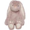Manhattan Toy Ivy The Mauve & Light Beige Snuggle Bunnies 12″ Stuffed Animal with Embroidered Accents