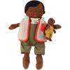 Manhattan Toy Playdate Friends Alex Machine Washable and Dryer Safe 14 Inch Doll with Mini Bear Stuffed Animal(Ellis)