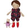 Manhattan Toy Playdate Friends Alex Machine Washable and Dryer Safe 14 Inch Doll with Mini Bear Stuffed Animal(Freddie)