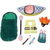 Manhattan Toy Stella Collection Happy Camper 8 Piece Baby Doll Camping Playset for 12″ and 15″ Stella Dolls