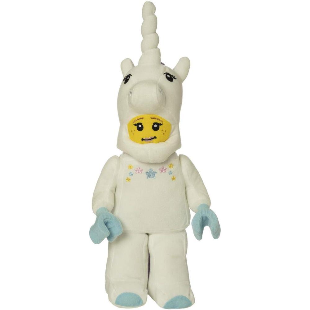imageLego Minifigure Shark Suit Guy 14quot Plush CharacterUnicorn Girl
