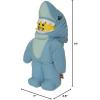 Lego Minifigure Shark Suit Guy 14″ Plush Character(Shark Suit Guy)