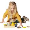 Manhattan Toy Flora & Fauna Toddler & Kids Pretend Play 23-Piece Wooden Tea Set