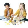 Manhattan Toy Flora & Fauna Toddler & Kids Pretend Play 23-Piece Wooden Tea Set