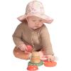 Manhattan Toy Folklore Fun-gi Magnetic Wooden Toadstool Shaped Stacking Toy for Babies 12 Months and Up