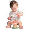 Manhattan Toy Folklore Fun-gi Magnetic Wooden Toadstool Shaped Stacking Toy for Babies 12 Months and Up