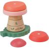 Manhattan Toy Folklore Fun-gi Magnetic Wooden Toadstool Shaped Stacking Toy for Babies 12 Months and Up