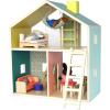 Manhattan Toy Little Nook 19-Piece Wooden Playhouse with Loft for Kids 3 + Year Old and Up