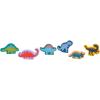 Manhattan Toy T-Rex Express 45-Piece Jurassic-Themed Wooden Toy Train Set for Toddlers 3 Years and Up