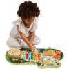 Manhattan Toy Tiger Tunes Wooden Toddler and Preschool Musical Toy Instrument with Optional Wall Mounting