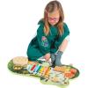 Manhattan Toy Tiger Tunes Wooden Toddler and Preschool Musical Toy Instrument with Optional Wall Mounting