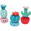Manhattan Toy Cactus Garden 9 Piece Mix & Match Magnetic Plush Stacking Toy Playset(Magnetic Stacking Set)
