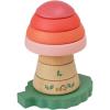 Manhattan Toy Folklore Fun-gi Magnetic Wooden Toadstool Shaped Stacking Toy for Babies 12 Months and Up