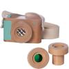 Manhattan Toy Natural Historian Wooden Camera Pretend Time Play with Clear, Green & Kaleidoscope Lenses
