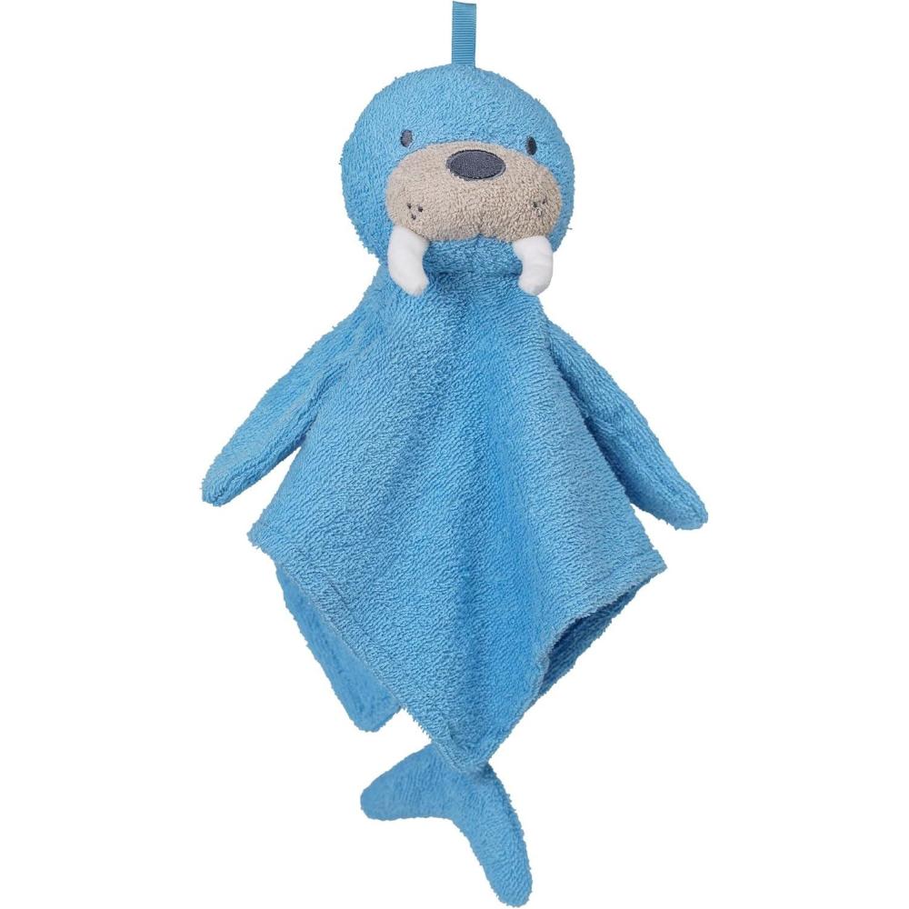 imageManhattan Toy Penny Penguin ScrubaDubbie Bathtime Puppet Washcloth for Infants Toddlers and KidsWalter Walrus