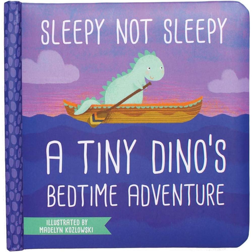 imageManhattan Toy Sleepy Not Sleepy  A Tiny Dinos Bedtime Adventure Baby Board Book Ages 6 Months and up