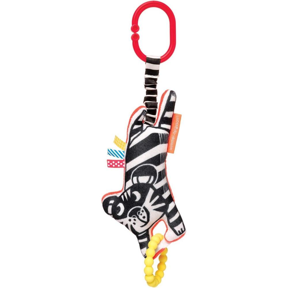 imageManhattan Toy WimmerFerguson Learning Cube Multisensory Soft Baby Activity ToyClip On Toy